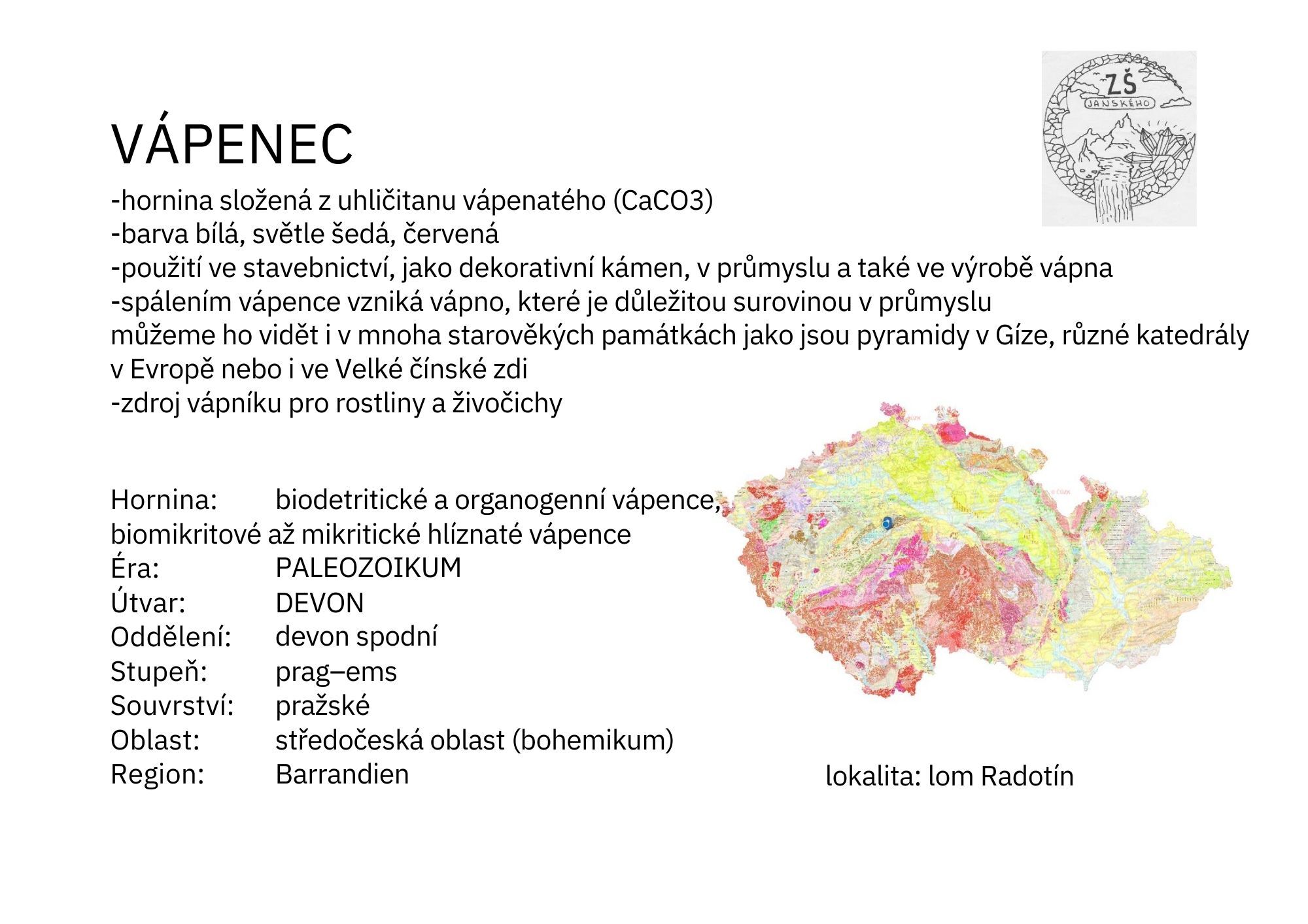 VÁPENEC 
