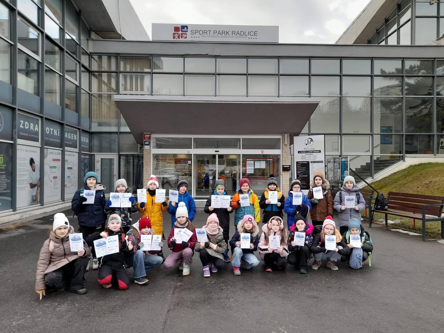 Poslední plavání 3.A a 3.B