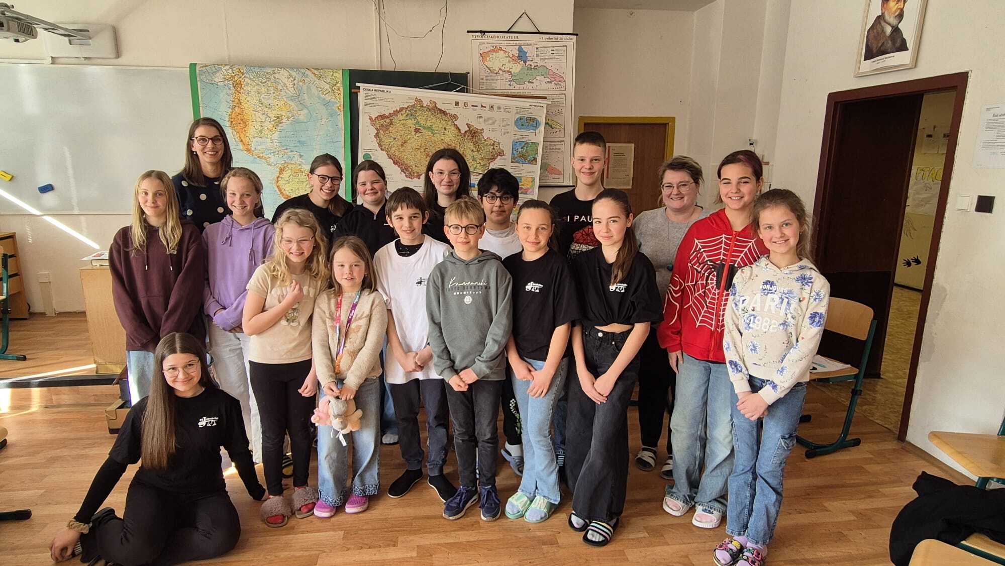 Setkání žáků ŽP s panem ředitelem
