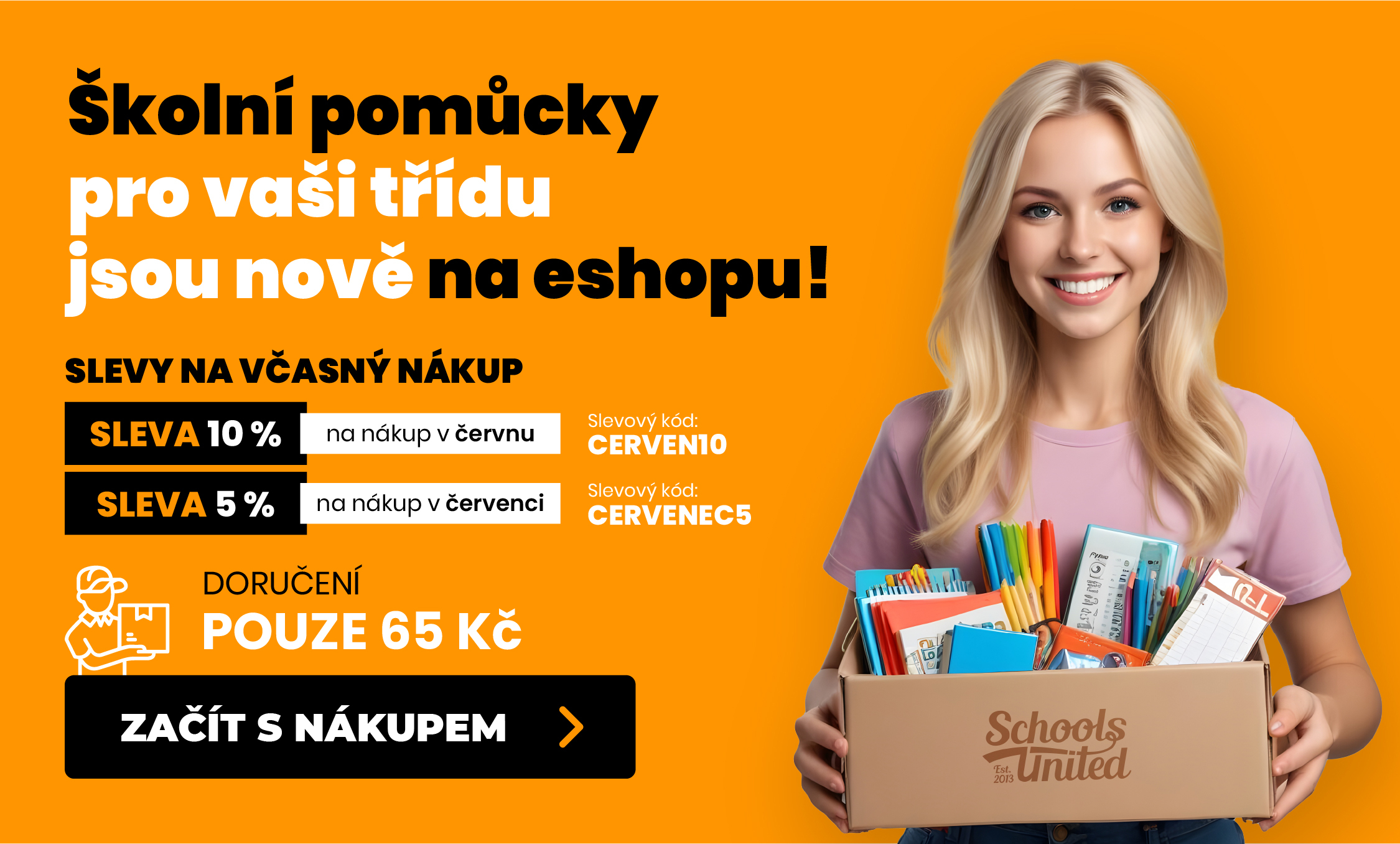 Pomůcky pro nový školní rok